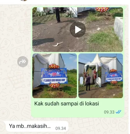 Pengiriman Karangan Bunga Gereja Santo Yakobus Kelapa Gading