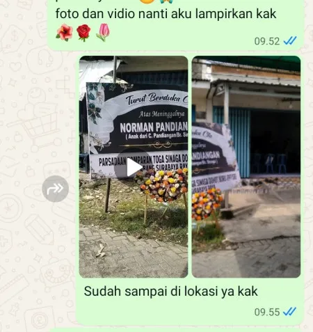 Pengiriman Karangan Bunga Gereja Santo Yakobus Kelapa Gading