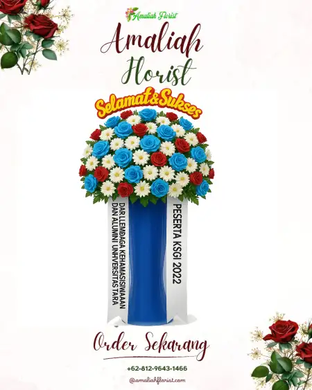 Standing Flowers Gereja Santo Yakobus Kelapa Gading