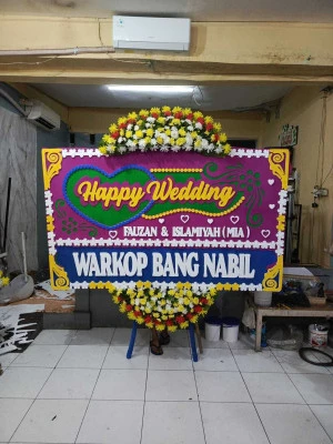 Papan Bunga di Gereja Santo Yakobus Kelapa Gading