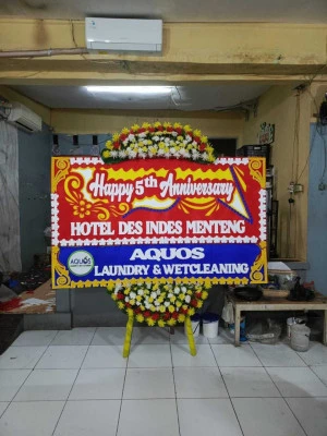 Papan Bunga di Gereja Santo Yakobus Kelapa Gading