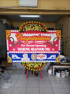 Papan Bunga di Gereja Santo Yakobus Kelapa Gading